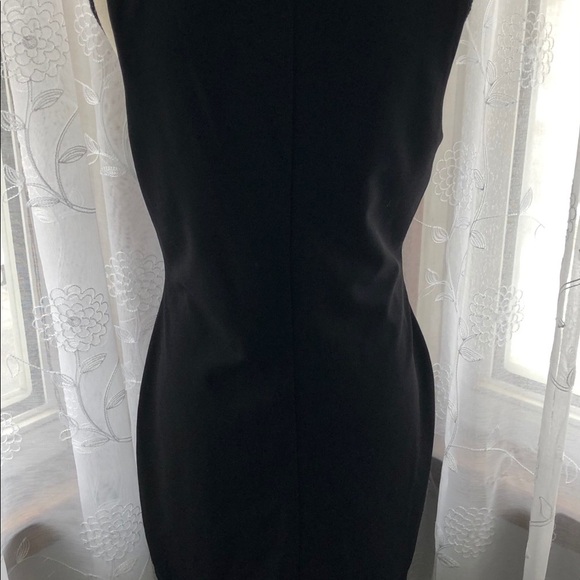 🎄 Le Chateau LBD black dress mini SZ M - Picture 4 of 11